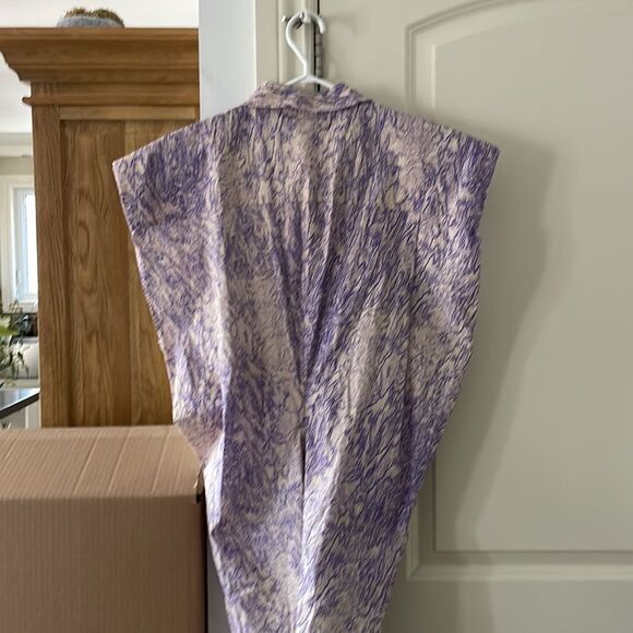 🎀 NWT Remain Birger Christensen marika marbled print shirt dress us 10 - Picture 16 of 16